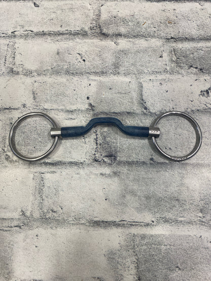 5.25" Loose Ring Bomber Happy Tongue Bit