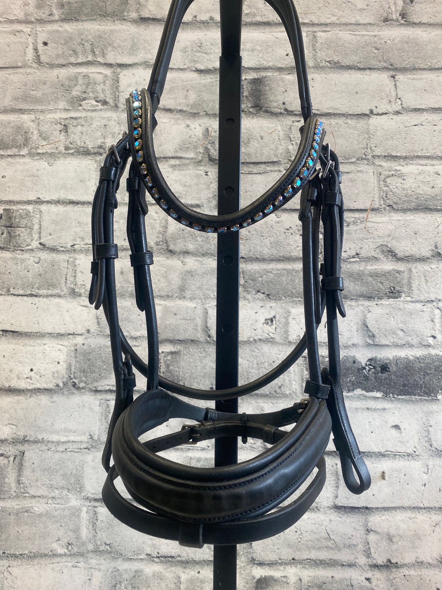 Mondega Rolled Leather Bridle Black F