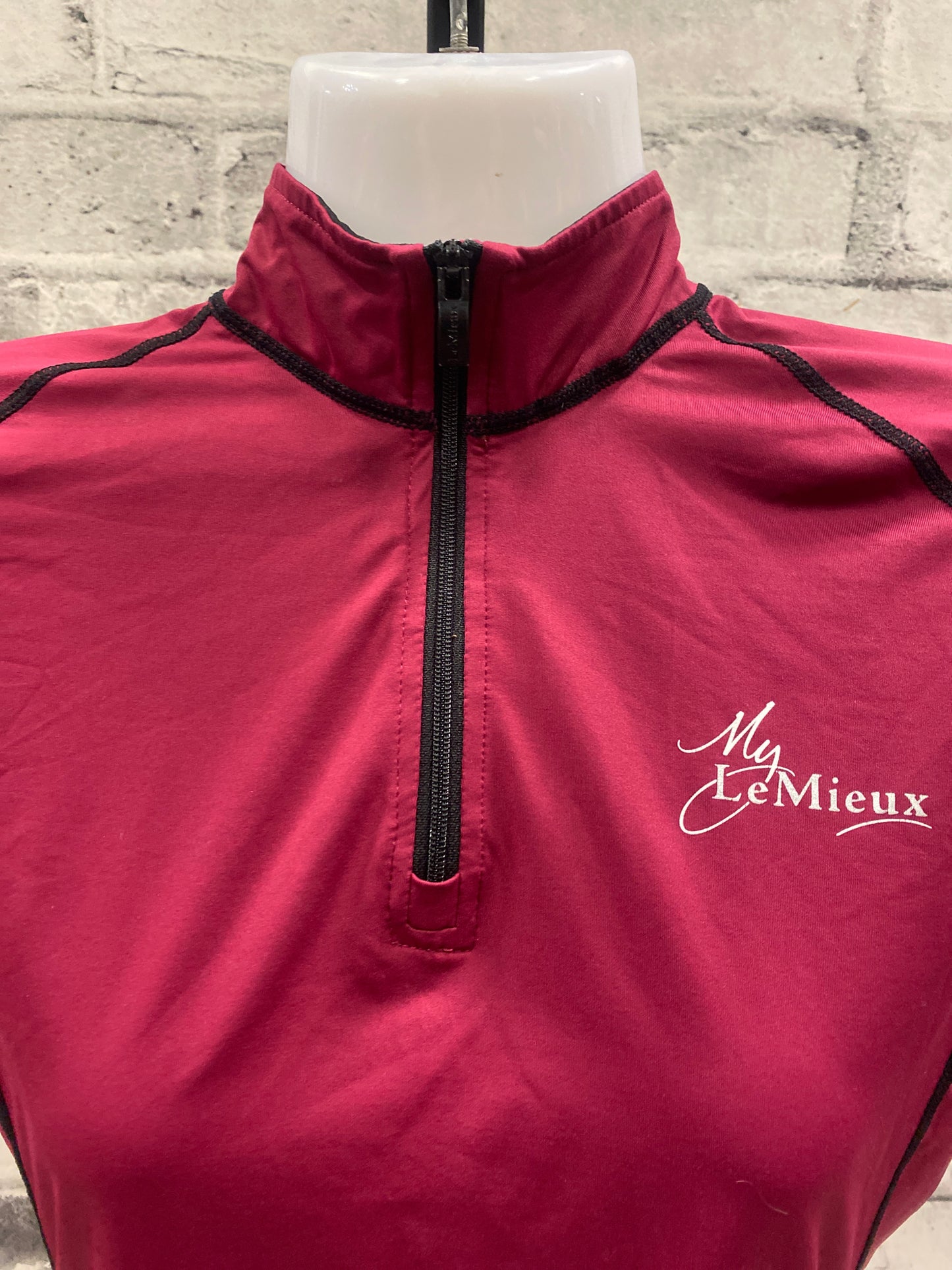 LeMiuex Sun Shirt Burgundy S