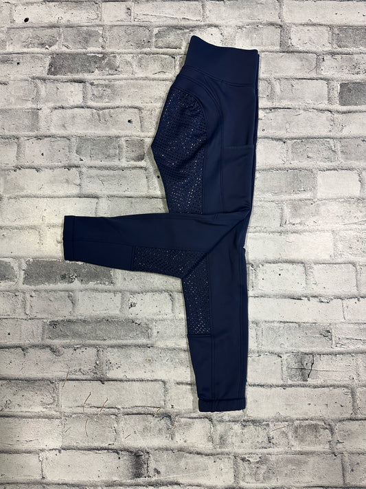 Elation Red Label FS Pull On Breeches Blue M