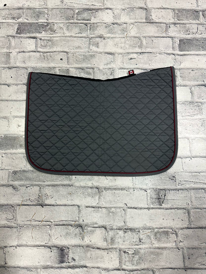 Oglivy Baby Pad Embroidered Grey/Burgundy F