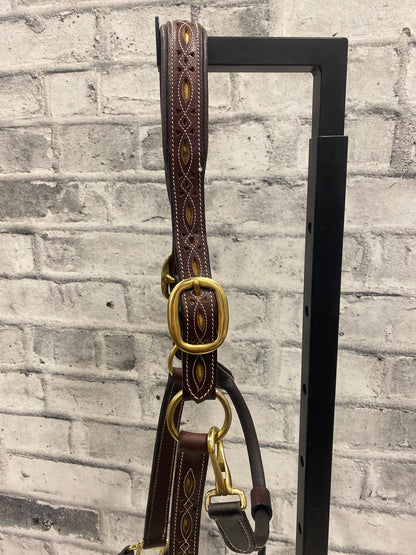 Ger-Ryan Tooled Leather Halter WB
