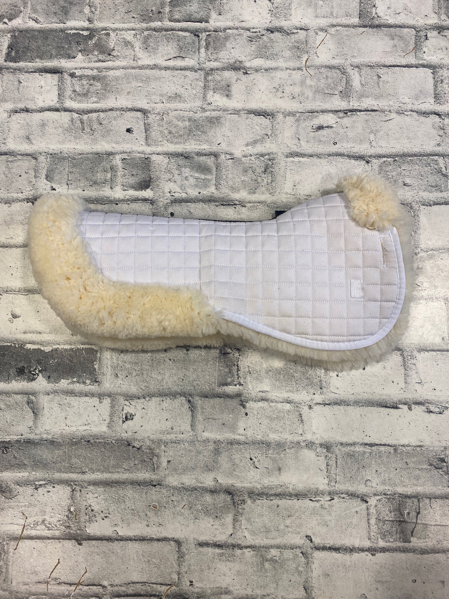LeMieux Sheepskin Half Pad White S
