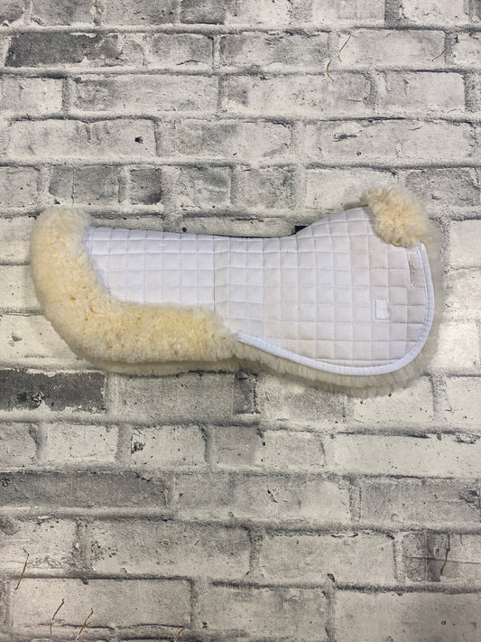 LeMieux Sheepskin Half Pad White S