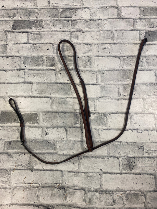Raised Fancy Stitch Standing Martingale Brown XFull