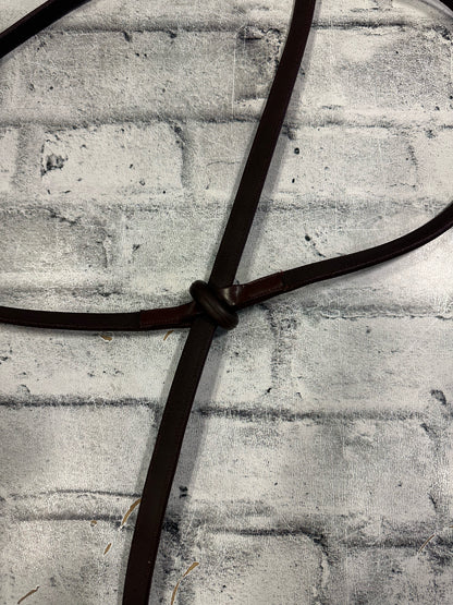 Schockemohle Fancy Stitch Standing Martingale Brown Cob