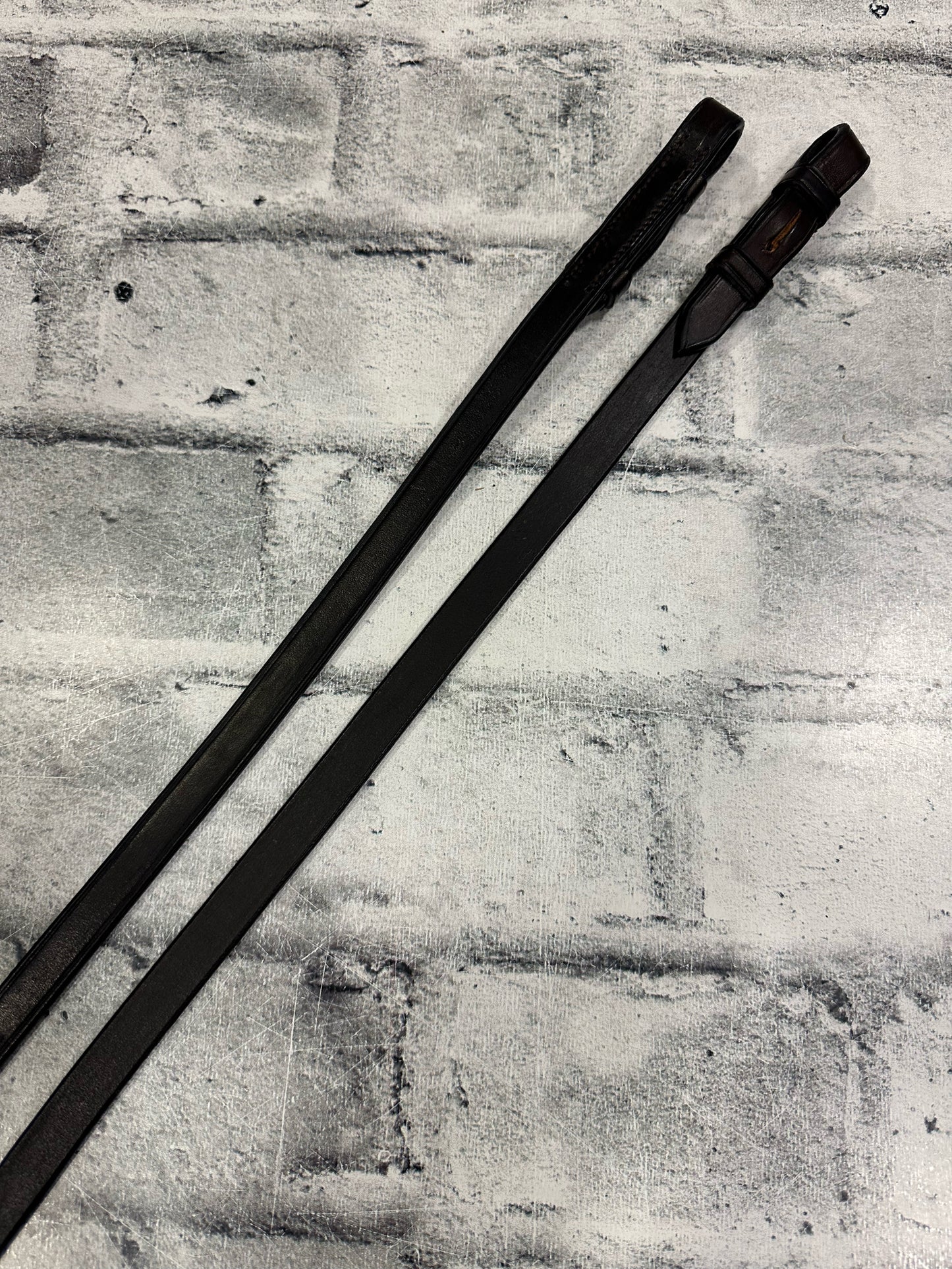 1/2" Curb Reins Brown