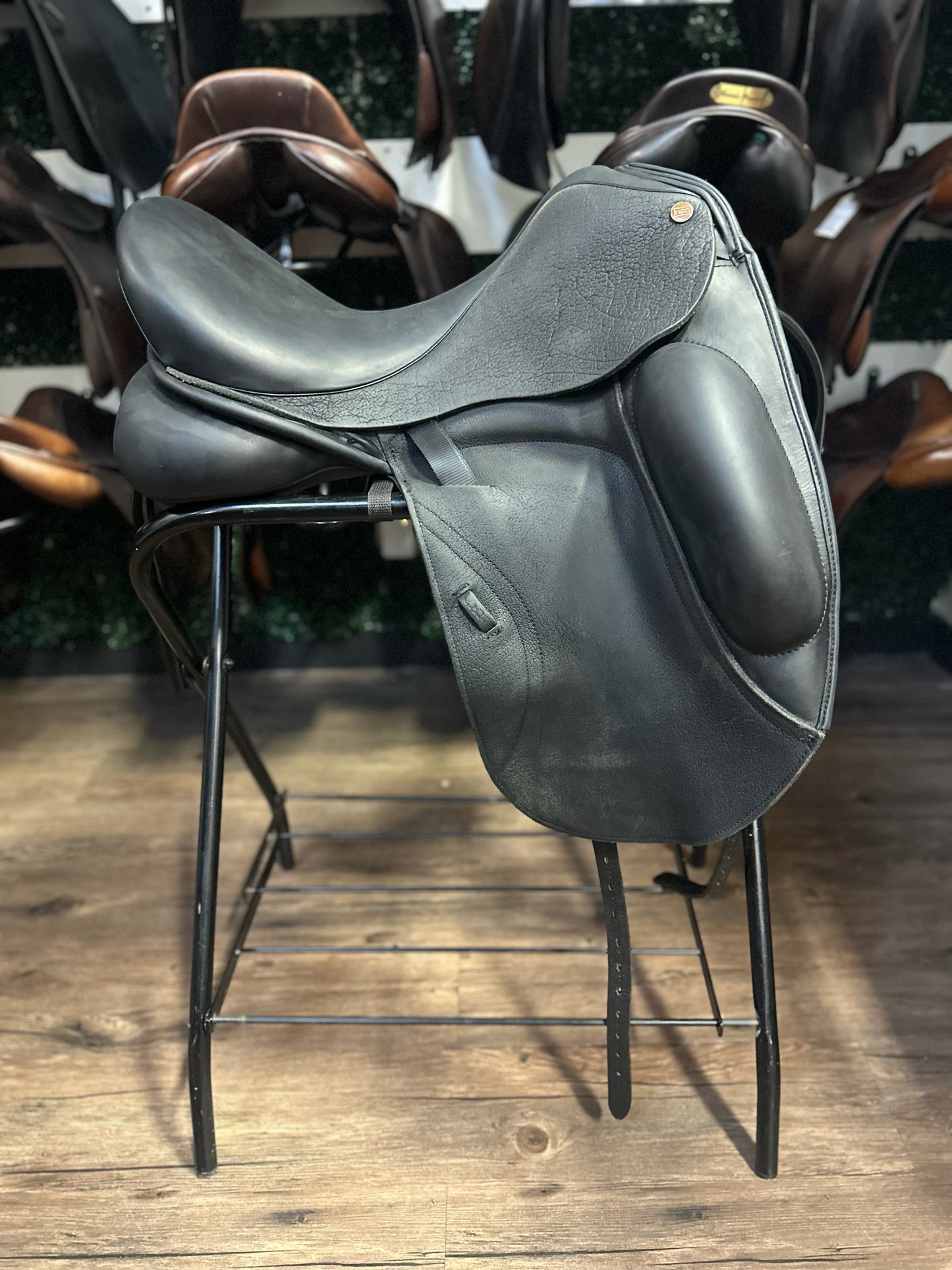 18" NSC Mono Flap Dressage Saddle W ( 6" Gullet)