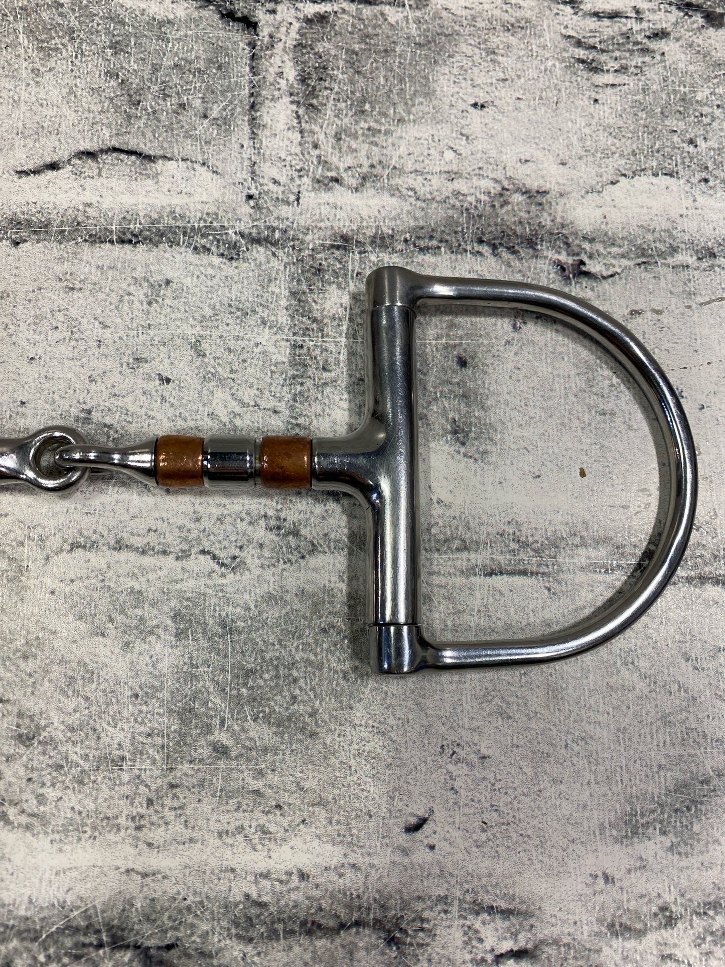 5" Dee Ring w/ Copper Rollers