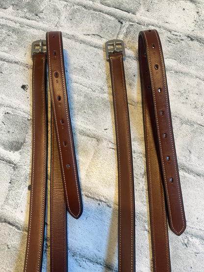 54" Stirrup Leathers NEW