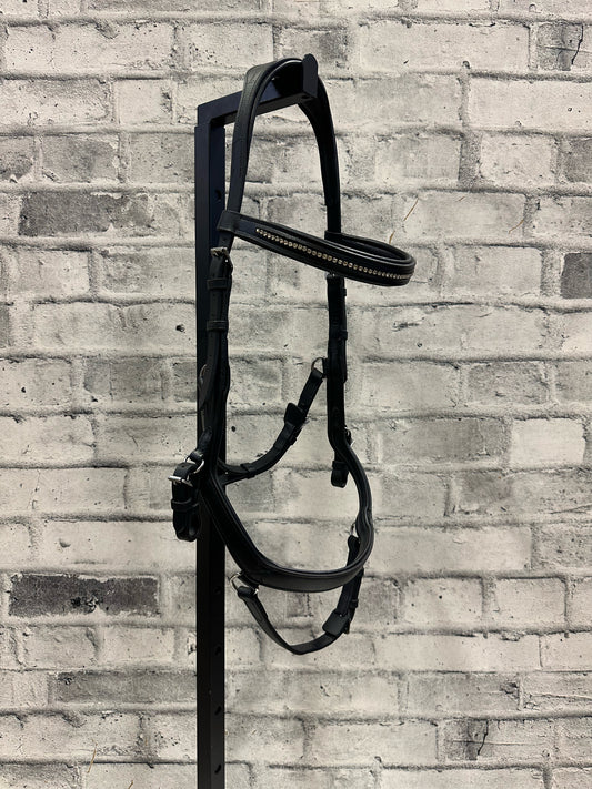 Miklem 2 Diamante Competition Bridle Black F