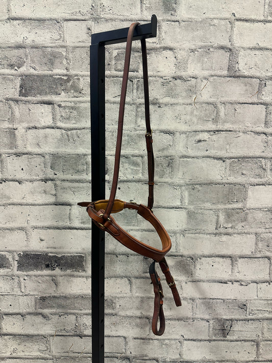 CWD Brown Padded Crank Noseband Cavesson F