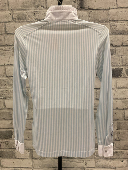 PS Of Sweden Show Shirt Blue & White XS