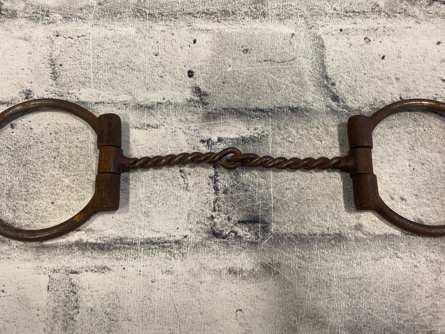 5" Sweet Iron Thin Wire Twist Fixed Snaffle Bit