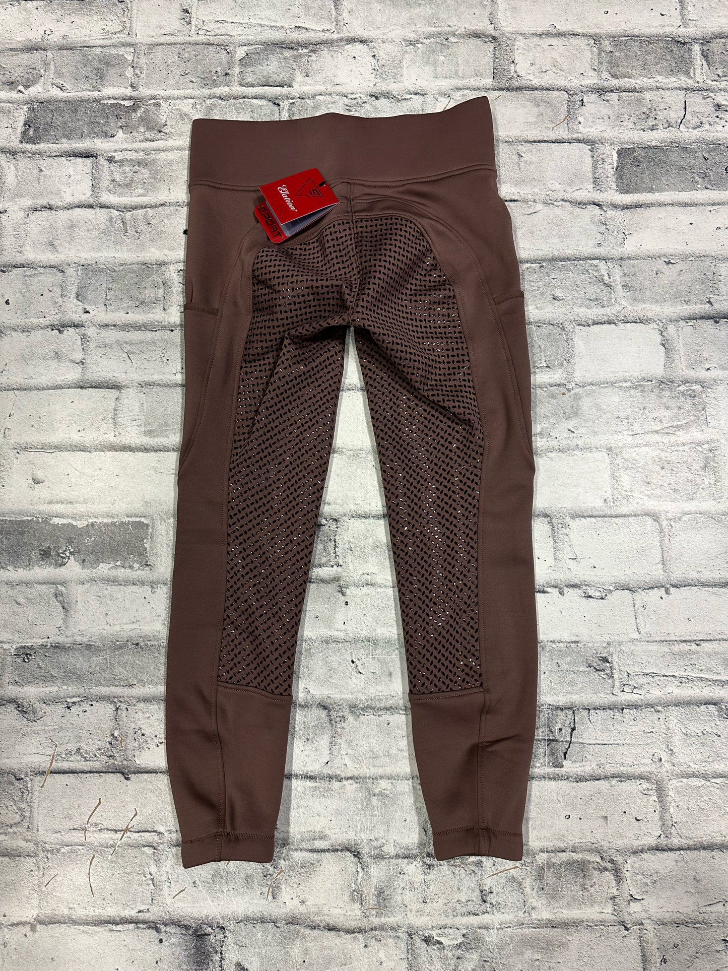 Elation Red Label FS Pull On Breeches Brown M NEW