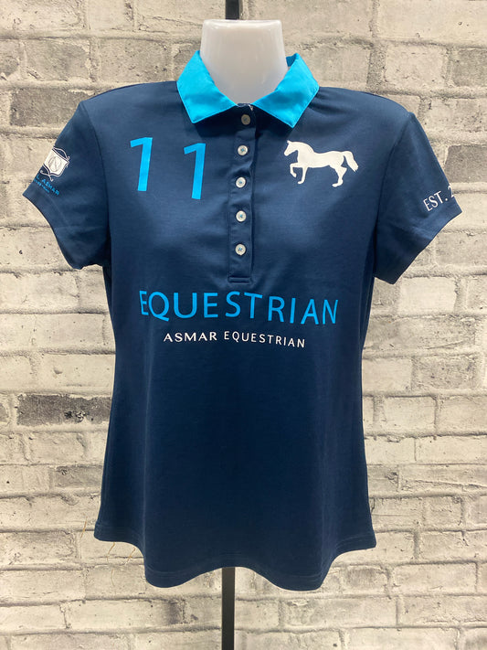 Noel Asmar SS Polo Navy & Blue XS