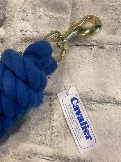 Cotton Lead Rope Blue NEW