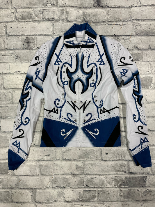 Blue/White Show Jacket L