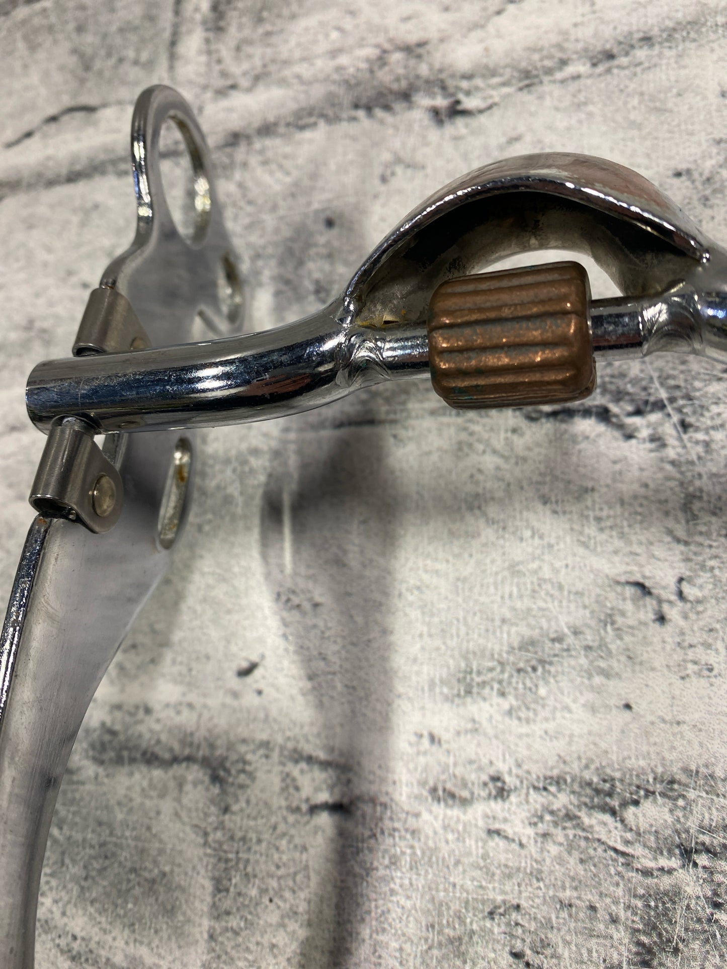 5" Cowhorse Bit w/ Roller & Copper Hood