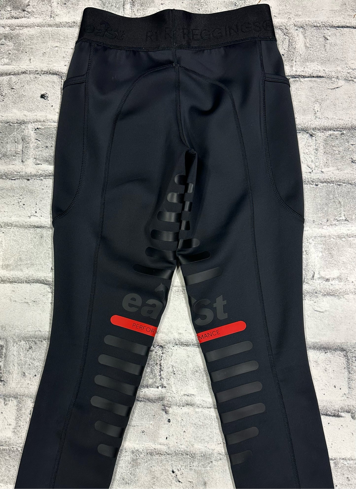East R1 Reggings FS Pull On Riding Tights Charcoal XS