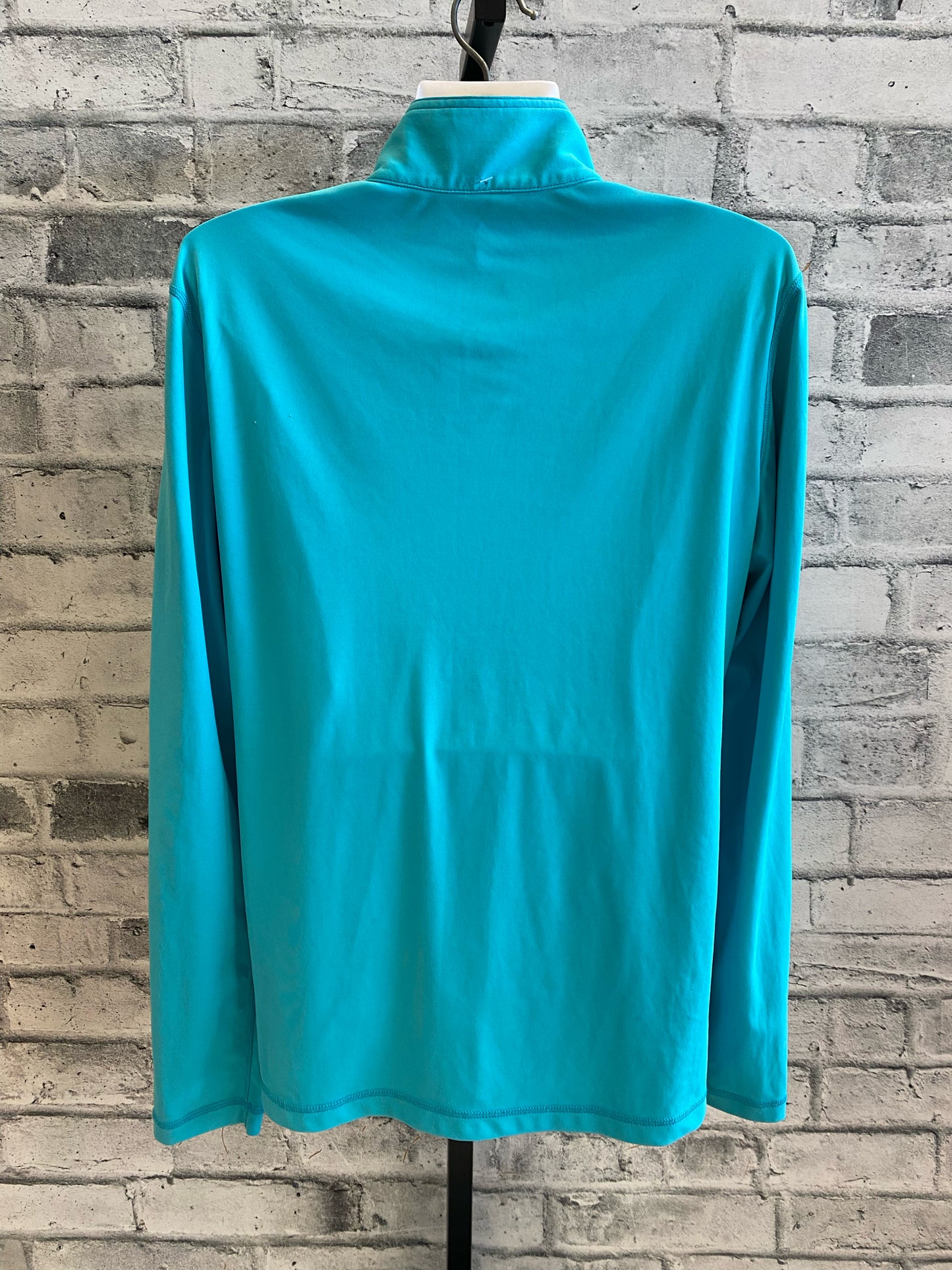 Asmar 1/4 Zip LS Top Turquoise L
