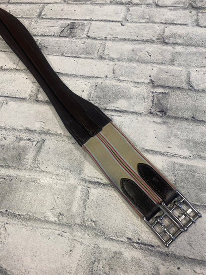 46" One Sided Elastic Leather Girth