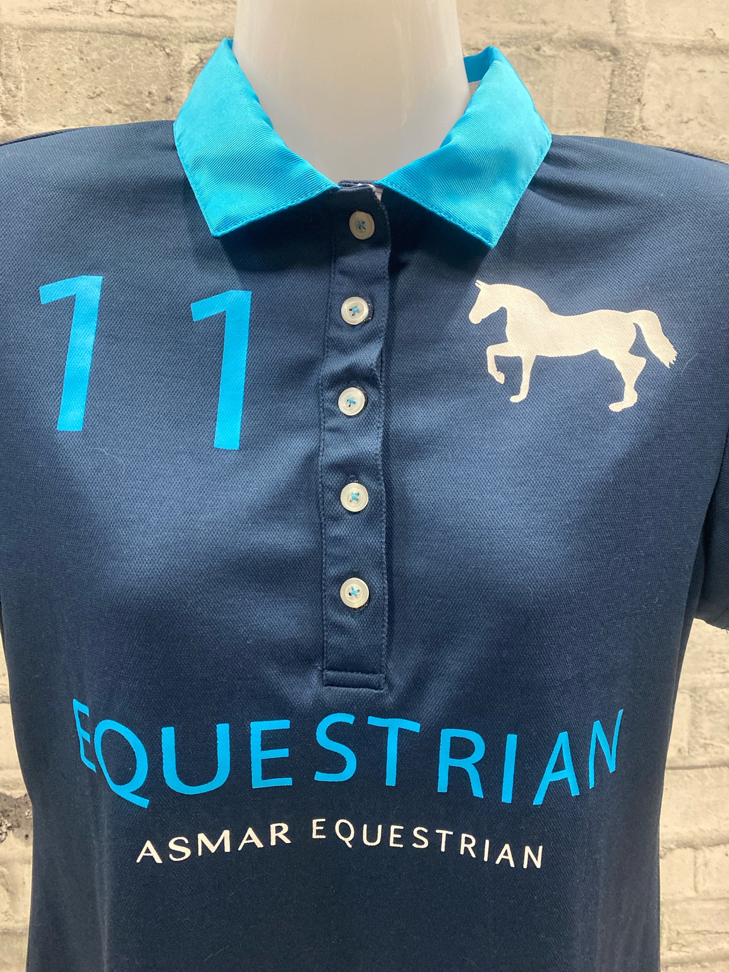 Noel Asmar SS Polo Navy & Blue XS