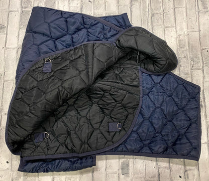 76" Shedrow 200G Stable Blanket Navy