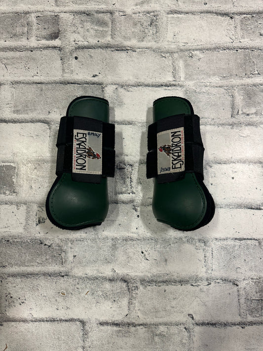 Eskadron Open Front Boots Green H
