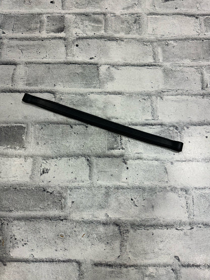15" Straight Browband Black