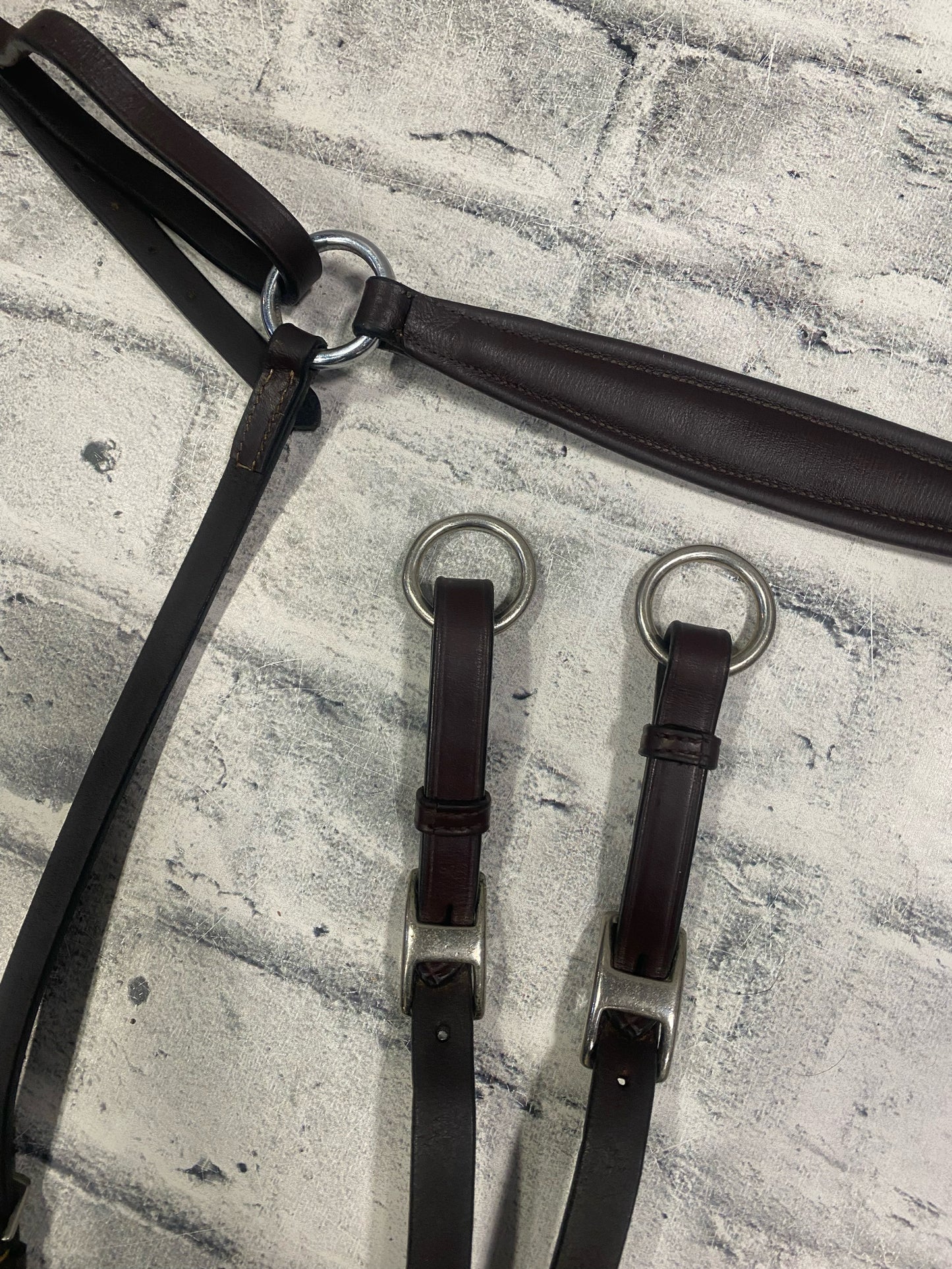 Breastplate w/ Running Attachment Brown F