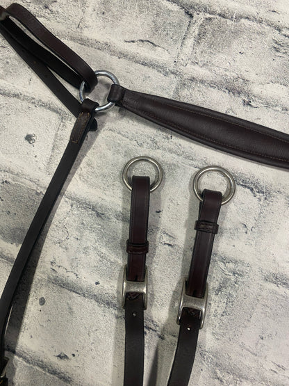 Breastplate w/ Running Attachment Brown F