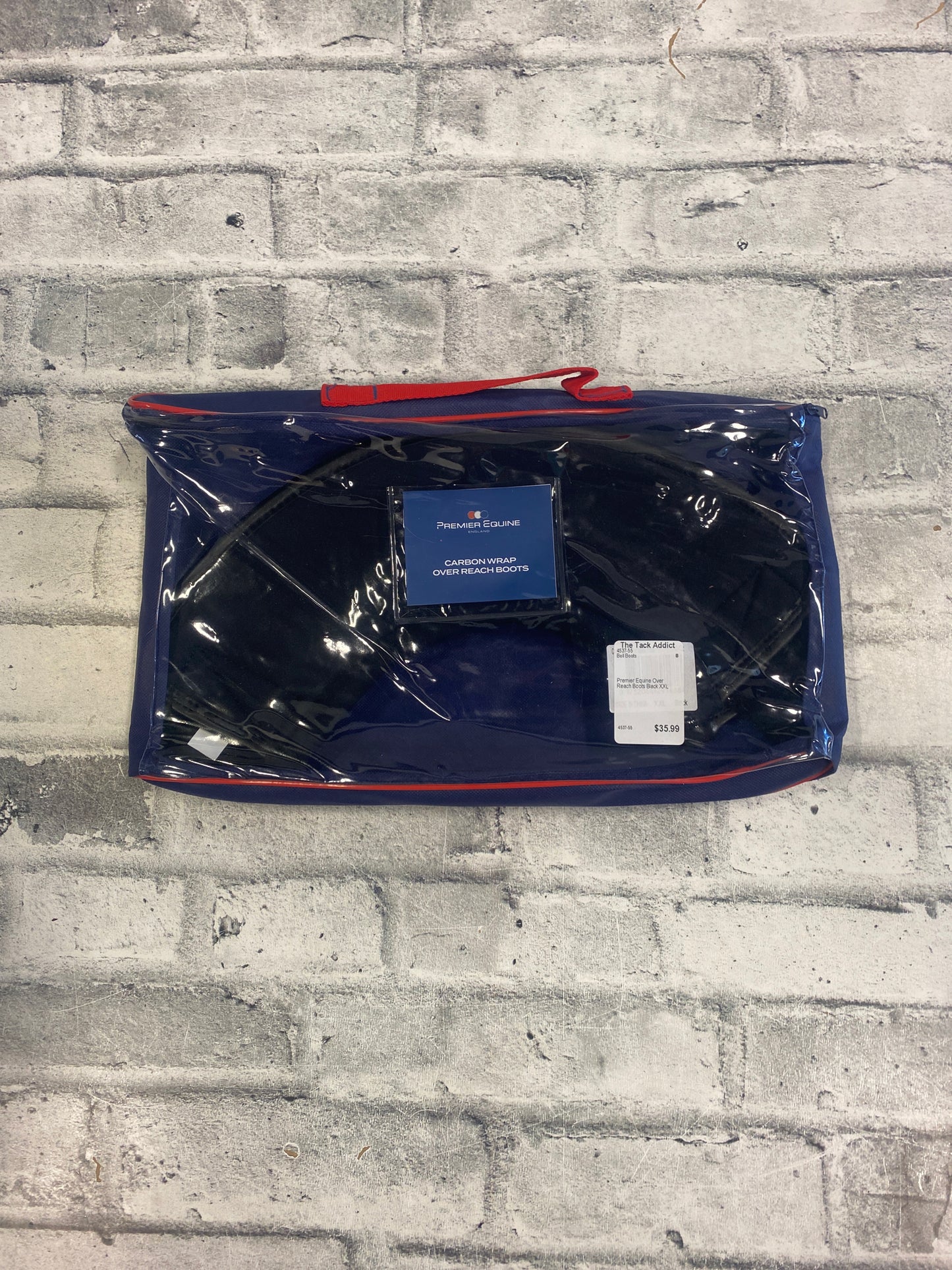 Premier Equine Over Reach Boots Black XXL