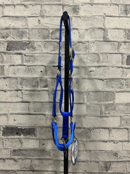 Weaver Nylon Halter Blue H  NEW