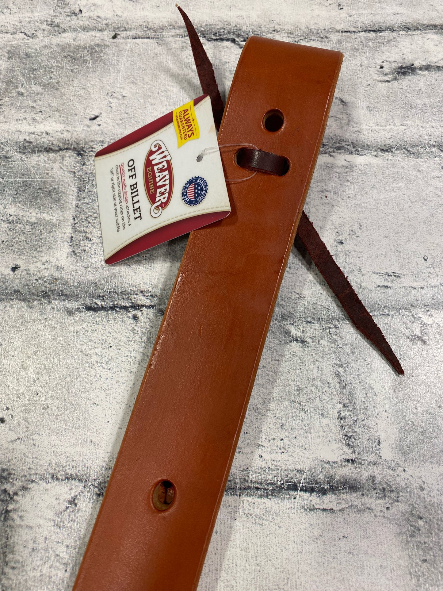 Weaver Off Side Billet Leather NEW