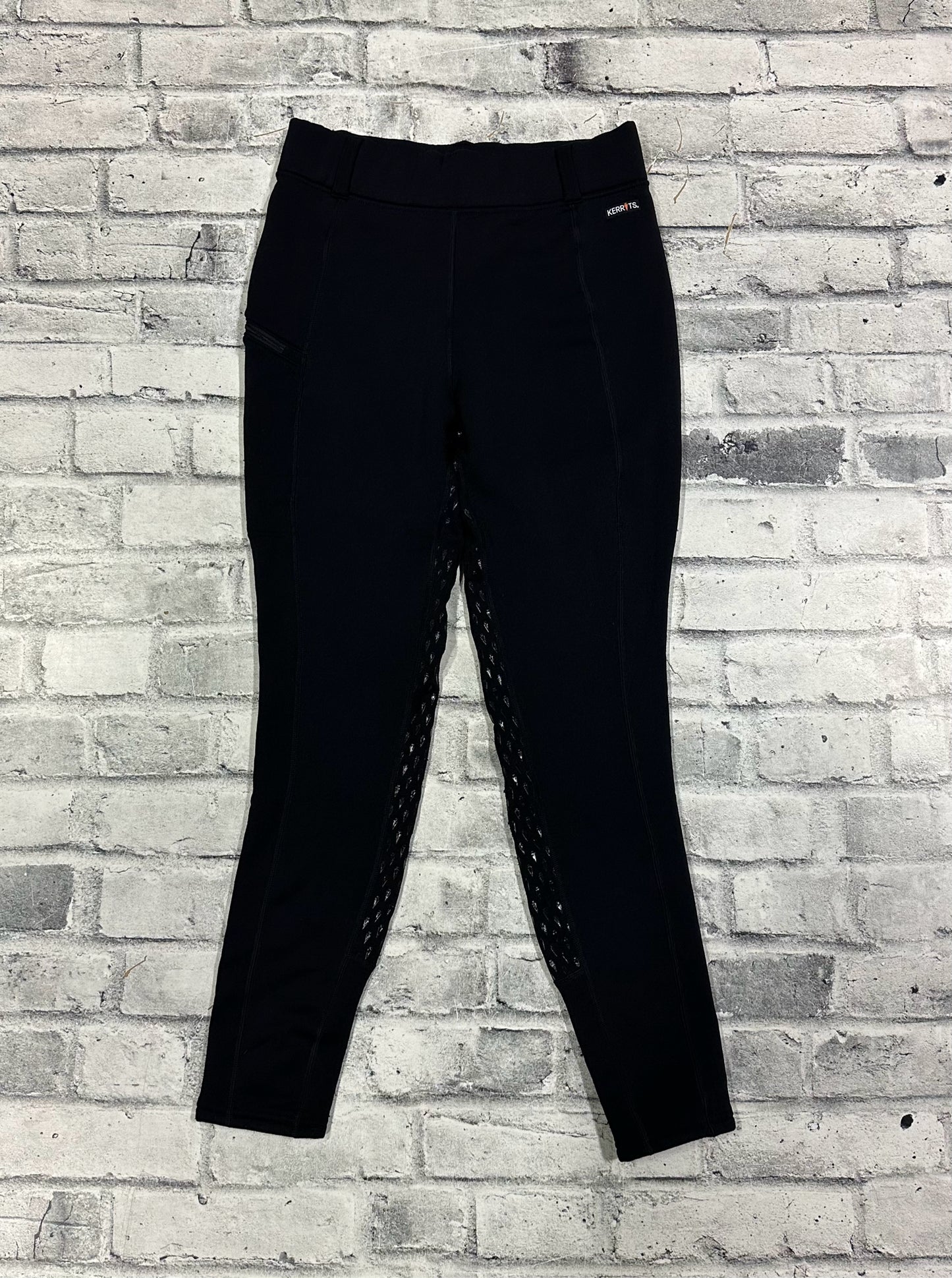 Kerrits Pull On Winter Riding Tights Black XL