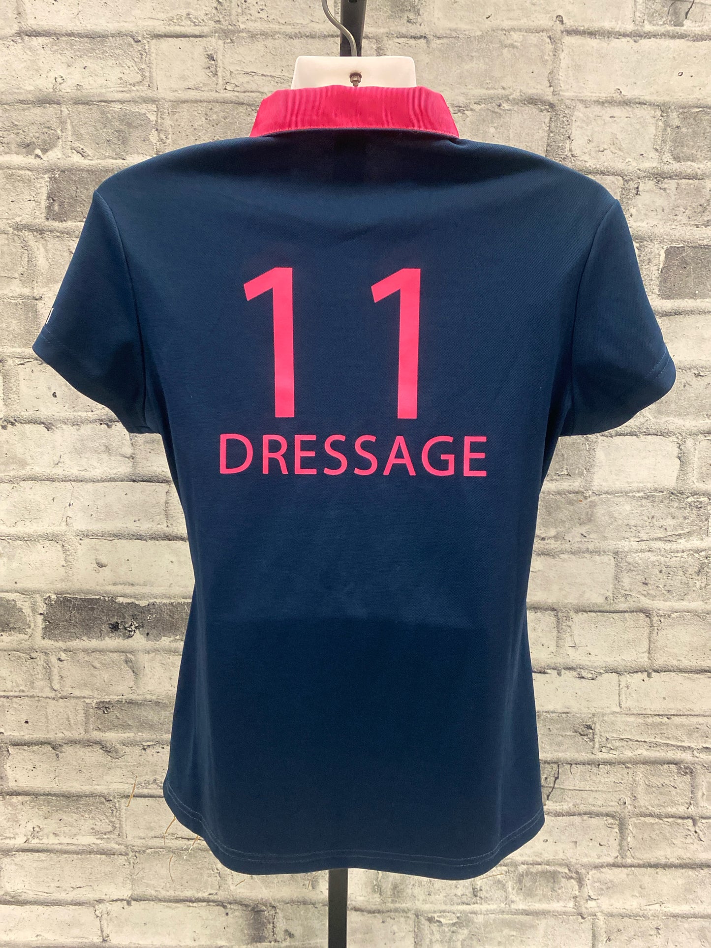 Noel Asmar SS Polo Navy & Pink XS