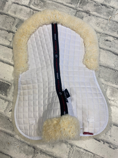 LeMieux Sheepskin Half Pad White S