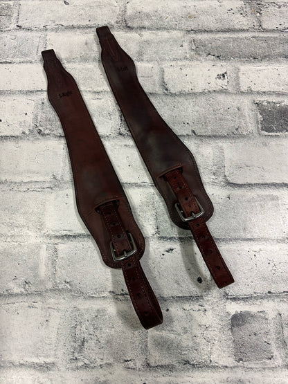 CWD So Jump Stirrup Leathers Brown S