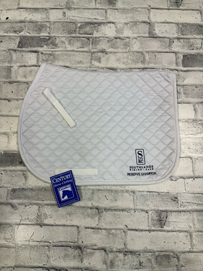 Century AP Pad White Embroidered F NEW