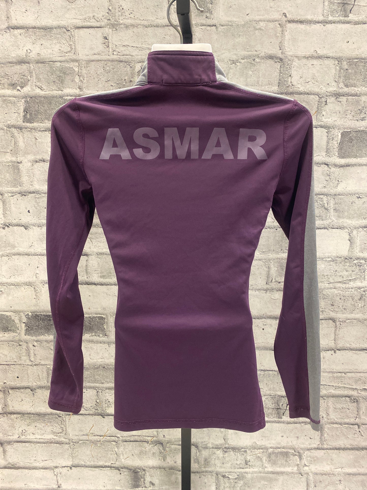 Asmar LS Sun Shirt Purple/Grey XXS