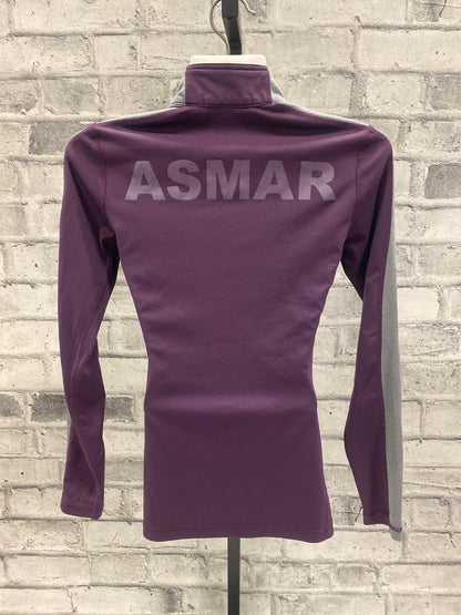 Asmar LS Sun Shirt Purple/Grey XXS