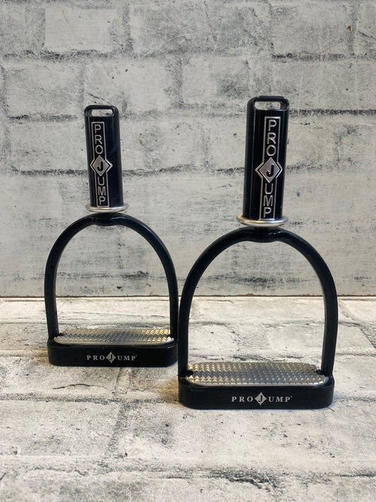 4.5" Pro Jump Angled Stirrup Irons