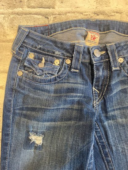 True Religion Julie Jeans Medium Wash 27