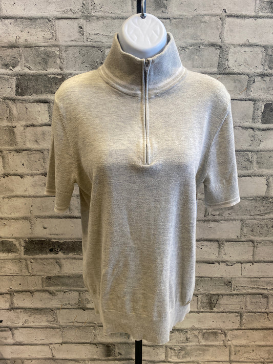 Asmar 1/4 Zip SS Top Grey M