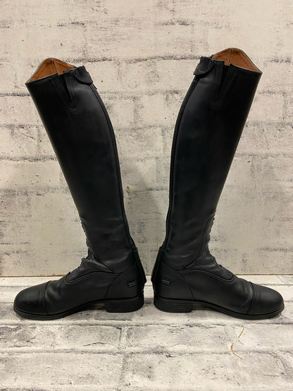 Treadstep Donatello III Field Boots Black 7.5 -  H 17"  C 11"