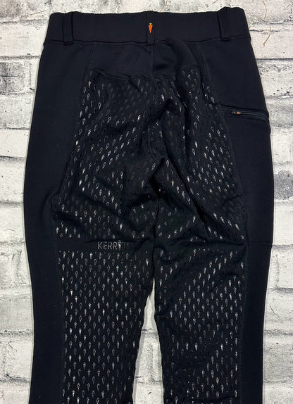 Kerrits Pull On Winter Riding Tights Black XL