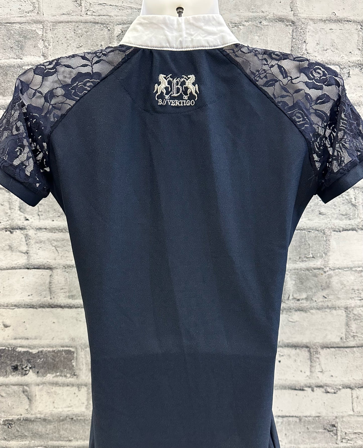 B/Vertigo SS Show Shirt Navy/White 6