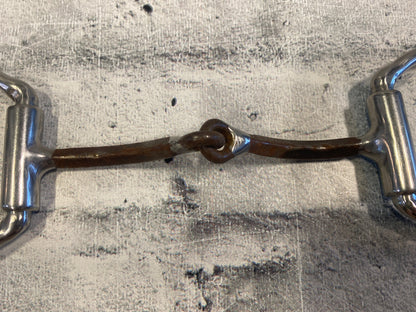 5" Curved Sharp Edge Snaffle