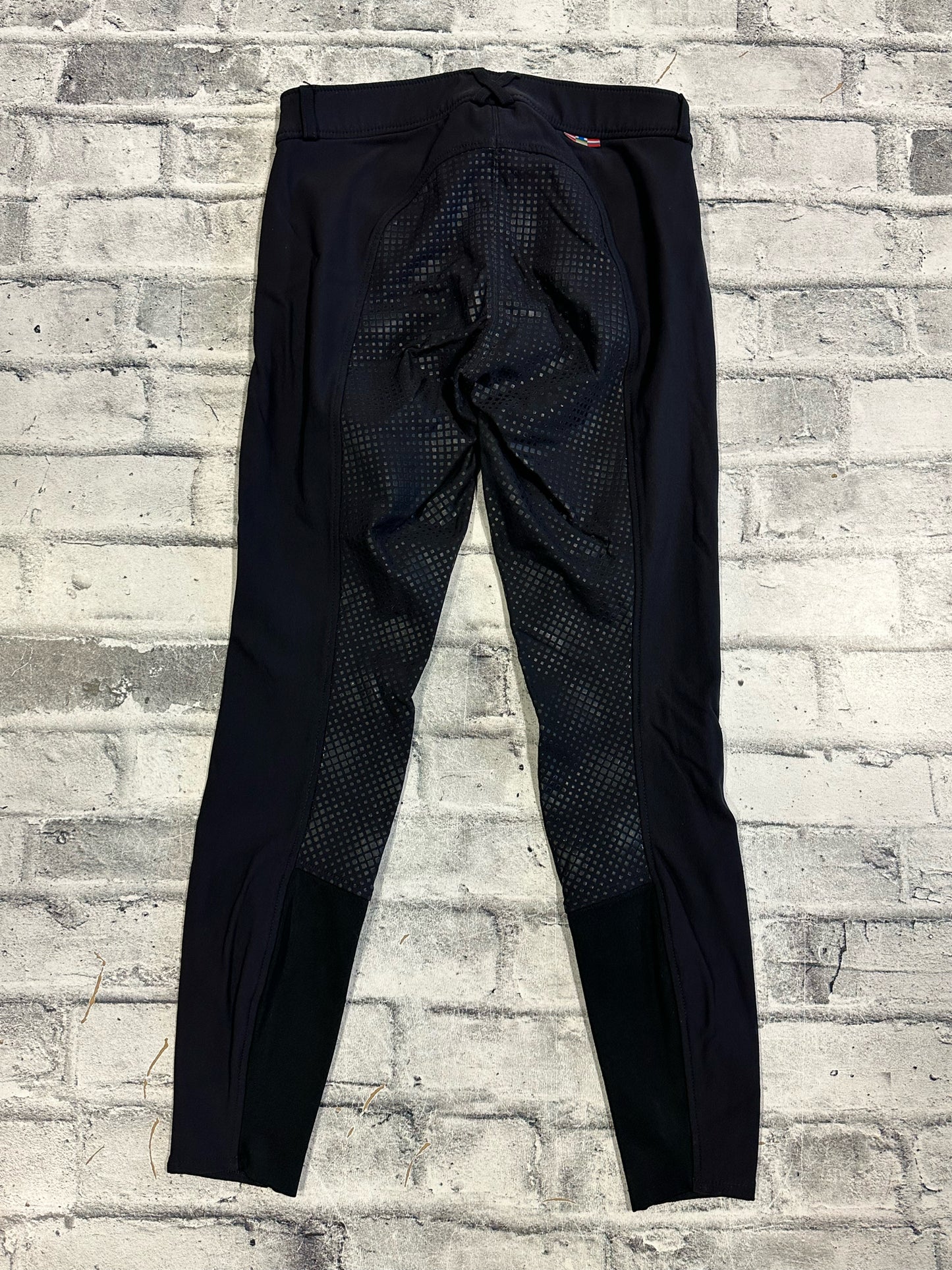 Horze FS Silicone Grip Breeches Black 26